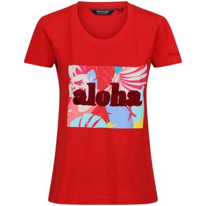 Regatta Dames filandra viii tropical leaves t-shirt