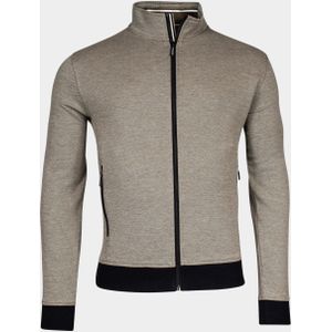 Baileys Vest sweat cardigan zip 2-tone oxfo 412236/75