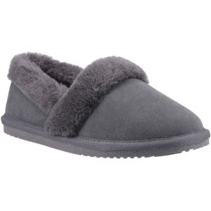 Hush Puppies - Ariel - Slippers - Grijs - Suède