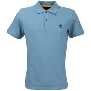 Timberland - Stretch Poloshirt - Blauw - Heren