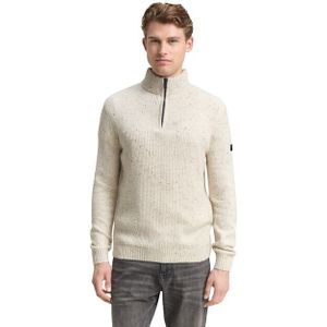 Tom Tailor Structured mix knit troyer