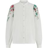 Nukus Ss24045317 brenda blouse embroidery off white