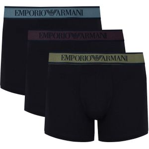 Emporio Armani - Boxershorts - Blauw - 3 Pack