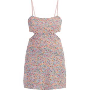 Mymo - Mini-jurk - Blauw - Veelkleurig