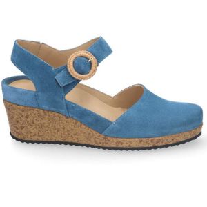 Durea - 5919 - Pumps - Blauw - Wijdte H