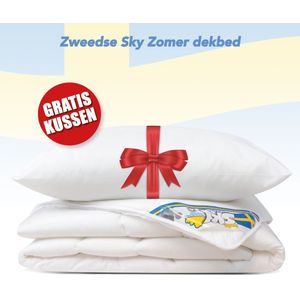 Swedish Sky Luxe non-allergisch wasbaar zomer dekbed 140x220cm