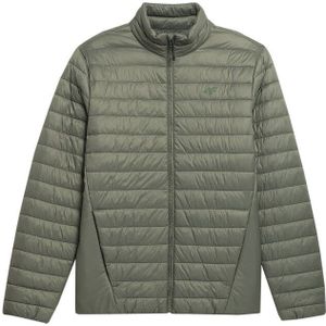 4F - Gewatteerde Jas - Heren - Zwart - Polyester