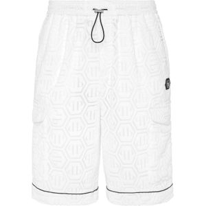 Korte Broeken - Monogram - Hoogwaardige Katoenmix - Getailleerde Pasvorm