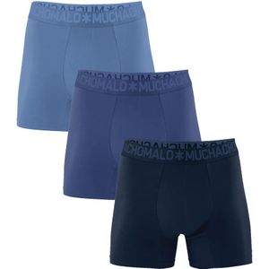 Muchachomalo Heren 3-pack bamboe boxershorts effen