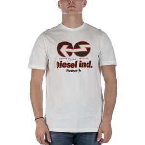 Diesel - T-Just E18 - T-Shirt - Wit