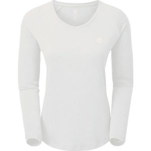 Dare2b - Dames Discern T-shirt - Lange Mouwen - V-hals - Lichtgewicht Polyester