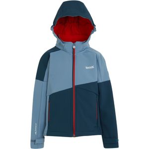 Regatta - Soft Shell Jas - Kinderen - Ademend - Waterdicht - Met Kap