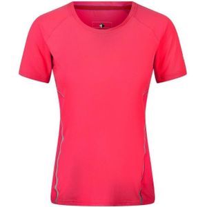 Regatta Highton Pro T-shirt - Rethink Roze - 92% Polyester, 8% Elastaan - Korte Mouwen