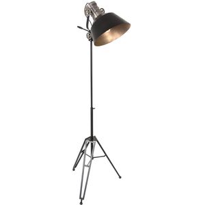 Anne Lighting Trendy vloerlamp - metaal trendy e27 l: 35cm voor binnen woonkamer eetkamer zwart