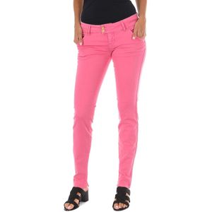MET - Slim Fit Denim Jeans - Roze - Dames