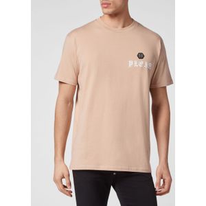 Philipp Plein - T-shirt - Beige - Katoen - Ronde Hals