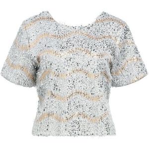Object - Objdana Re Top 141 - T-shirt - Light Grey Melange - Dames