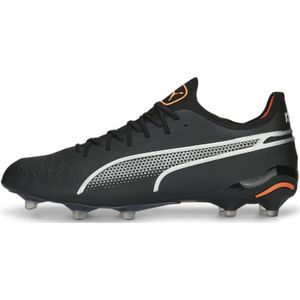 PUMA - KING ULTIMATE FG/AG - Voetbalschoenen - Zwart - Gerecycled Materiaal