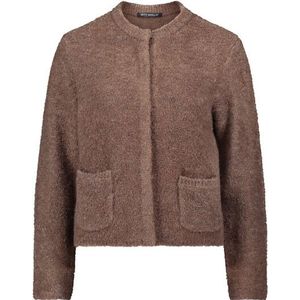 Betty Barclay - Cardigan - Bruin - Chunky Gebreid