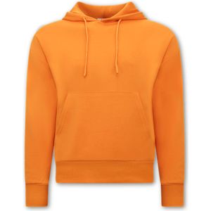 Tony Backer Basic oversize fit hoodie orange