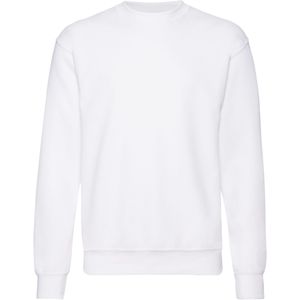 Fruit of the Loom Uniseks klassiek effen sweatshirt voor volwassenen