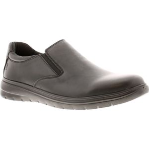 Hush Puppies - Trent - Leren Instapschoenen - Zwart