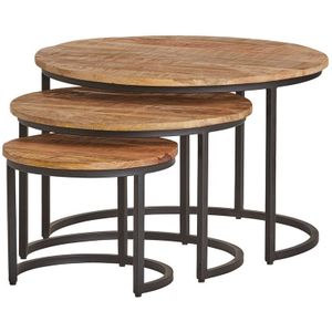 Nijwie Mimi ronde salontafel, set van 3