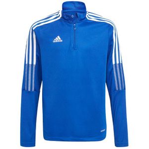 Adidas - Tiro 21 - Trainingsshirt - Primegroen - Kwart Rits - Voor Kinderen