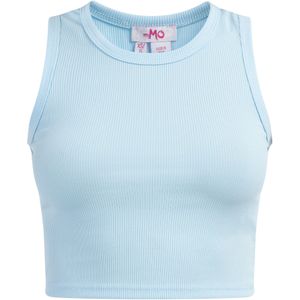 myMo - Tanktop - Lichtblauw - Crop Top