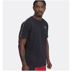 Under Armour - Grafisch T-shirt - Zwart - Katoenmix