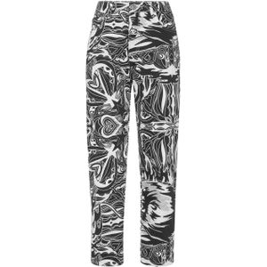 Philipp Plein - Jeans - Zwart - Mom Fit Tribal Circus
