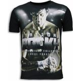 Local Fanatic Rocky heavyweight digital rhinestone t-shirt