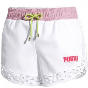 Puma - x Sophia Webster - Korte Casual Trainingsbroek - Wit