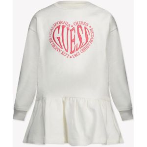 Guess - J5GK02 KCSQ4 - Kinderjurk - Wit - Zomer 2025