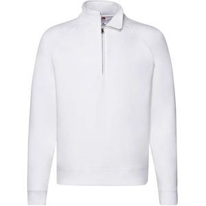 Fruit of the Loom - Heren Premium Effen Quarter Zip Raglan Sweatshirt