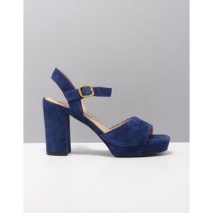 Di Lauro Sandalen dames 2316344 bright d.blue suede comb