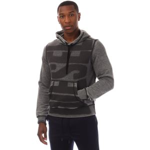 Diesel - S-Ginn-Hood-L1 - Hoodie - Zwart