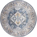 Vloerkleed Laria Blue 4 Rond - ø160 cm