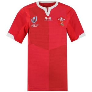 Under Armour - Rugby World Cup - T-shirt - Rood - Korte Mouw