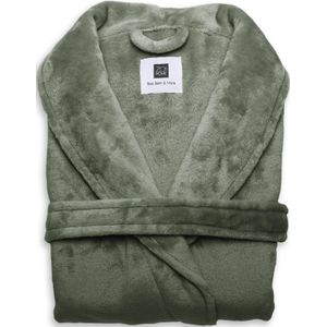 Zo!Home Badjas cara olive green m