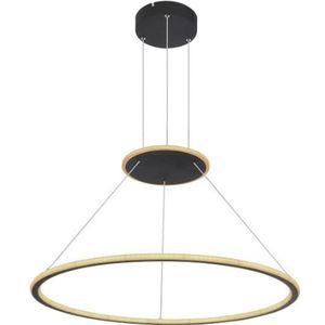 Globo Led hanglamp (Ø 68cm) met twee ringen | woonkamer | eetkamer | gang | hal | modern | industrieel