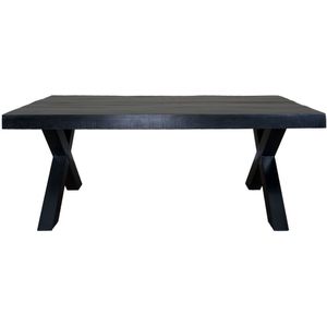 Home67 Eettafel deks 240 cm x-poot mangohout