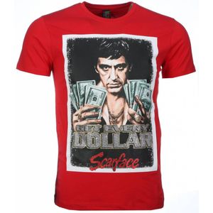Local Fanatic T-shirt scarface get every dollar print