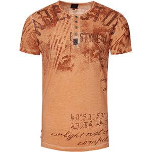 Rusty Neal - T-shirt - Ronde Hals - Bedrukt - Heren