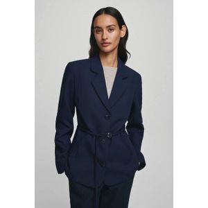 Moss Copenhagen - 19435 Freylia Straight R - Trui - Mari Blue Melange