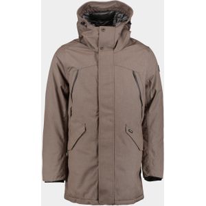Falke Vanguard winterjack groen parka jacket melange twill wh vja2309177/8265