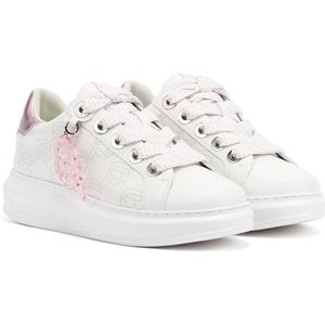 Karl Lagerfeld - Sneakers - Wit - Leer