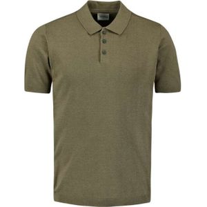 No Excess - Polo - Effen - Donker Groen