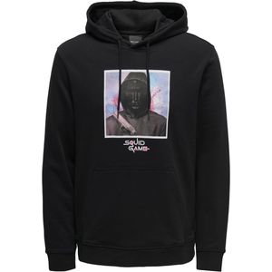 Only & Sons - ONSSquidgame - Sweatshirt - Grafiet - Capuchon met Trekkoord