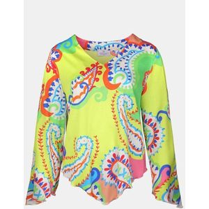 Mucho Gusto - Genua - Blouse - Multicolor - Paisley Print